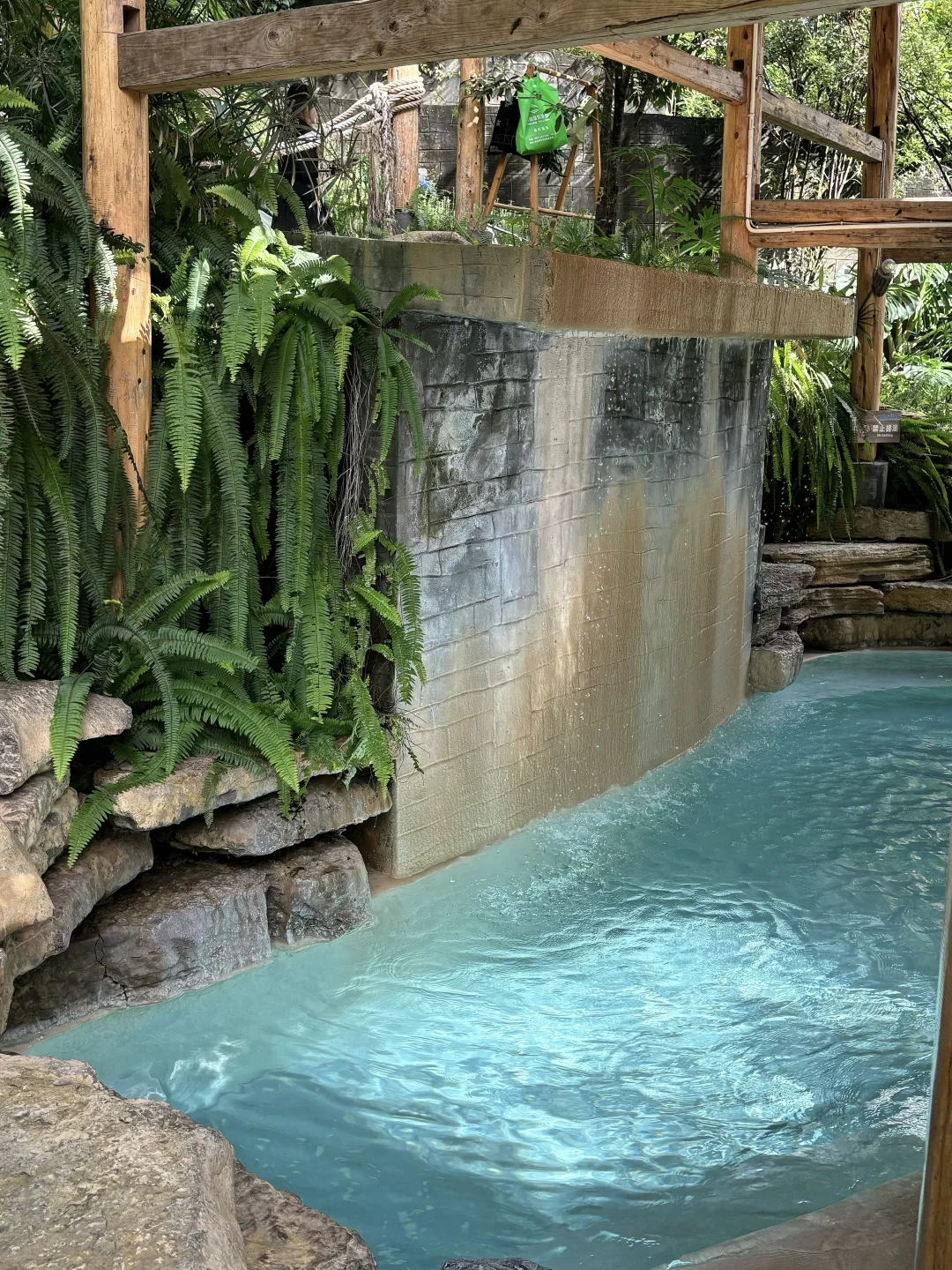 森林里，活流水温泉，听溪水潺潺宁静心安！