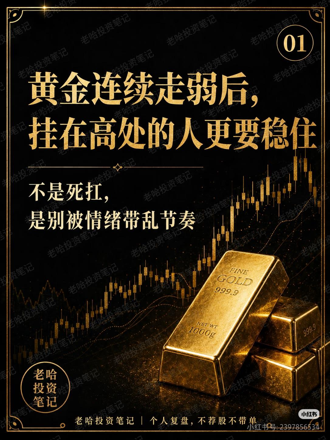 句句说到心坎里，现在拿着黄金每天内耗严重，总盼着立刻回本。看完才明白耐心不是硬扛