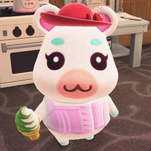 雪美也来支持ice cream了🍦 