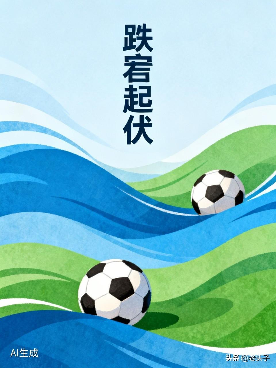 我觉着用“跌宕起伏”形容中国足球再合适不过啦。2002年世界杯出线，那可是中国足