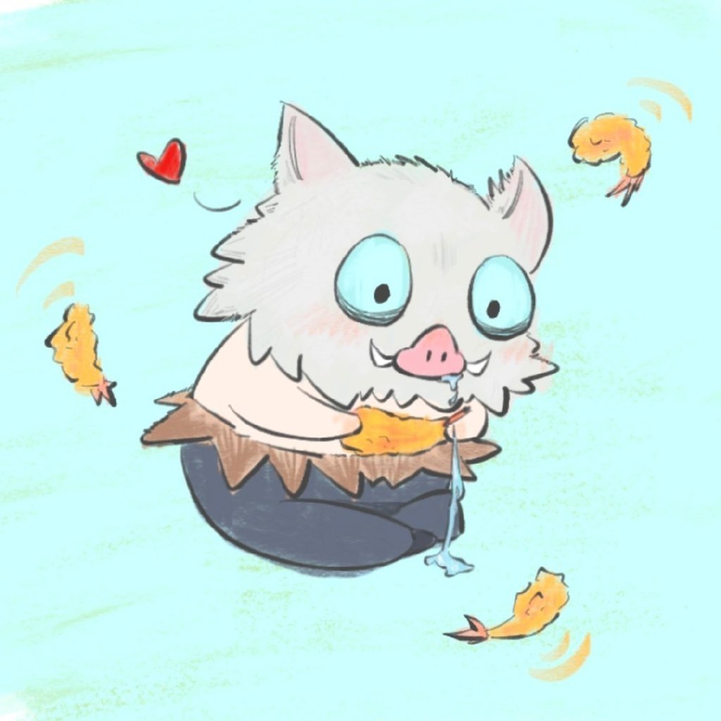 小猪你可以吃炸虾#热游一夏挑战##超级红人节# ​​​