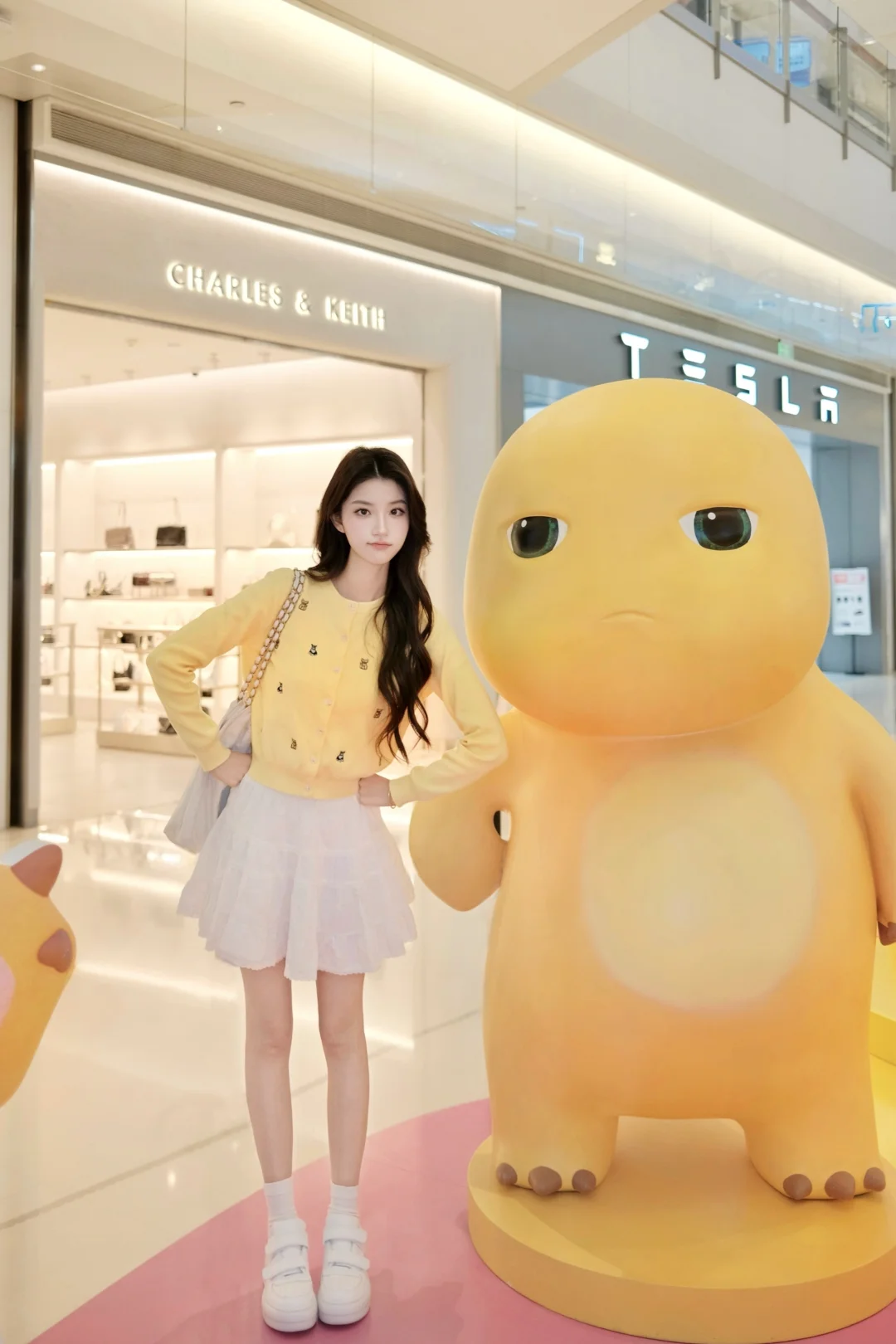 西安奶龙出没💛我才是奶龙！！