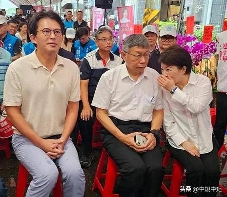 台中市长卢秀燕昨天（9日）与柯文哲、黄国昌联袂为立委陈清龙成立山城服务处站台。卢