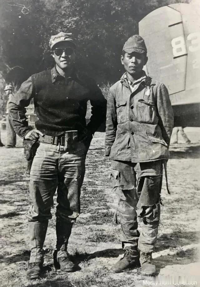 1944 年，华裔美军上尉 （疑：陈运来 译错请指教）Won Loy Chan（
