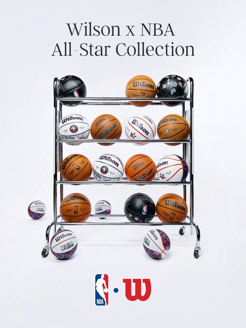 Wilson x NBA All-Star威尔胜为洛杉矶全明星设计的篮球系列🏀