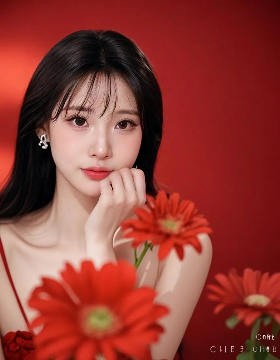 红韵映美人 ai写真馆出片大赛 一键解锁ai春节形象 一代人有一代人的...