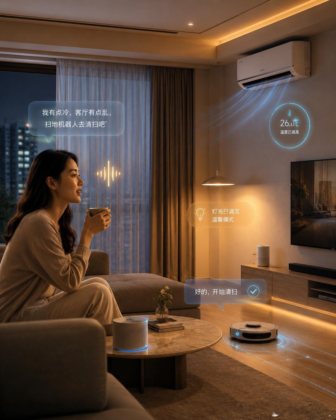 只能语音交互算智能家电吗现在不少智能家电，听起来很高级，用起来却像在背“语音密码