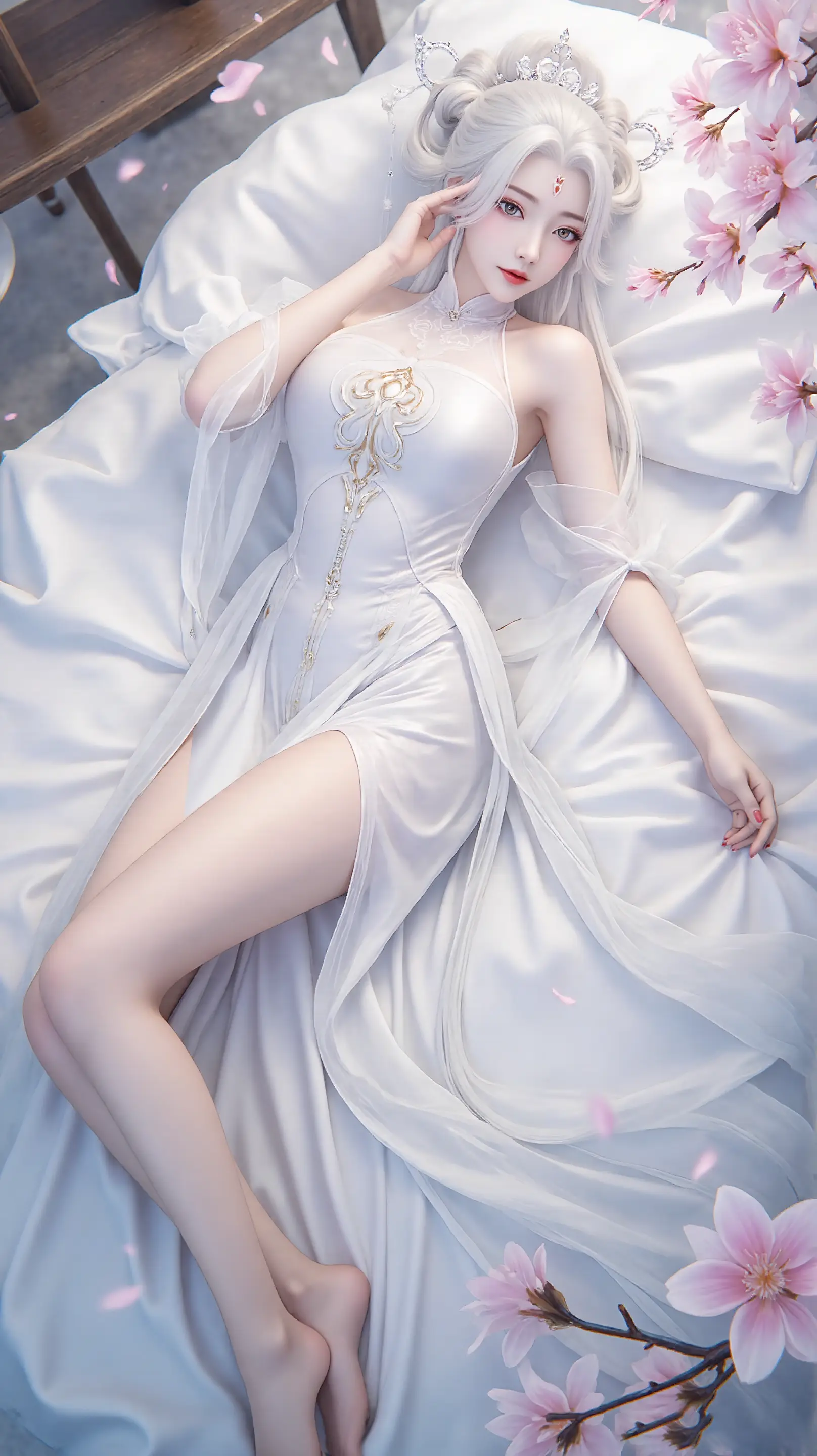 小白太美了！