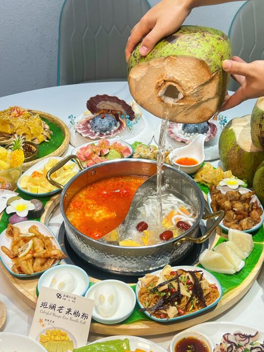 海口椰子鸡天花板❗人均80+吃到撑🥥