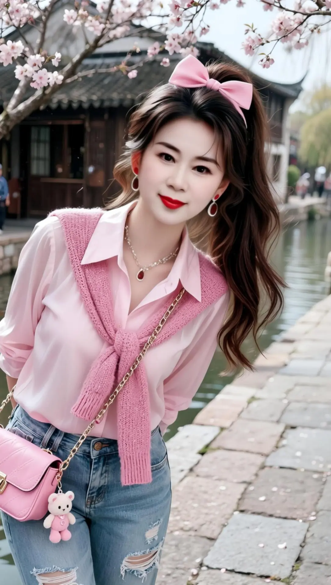 AI粉系青春写真 随变ai随便玩