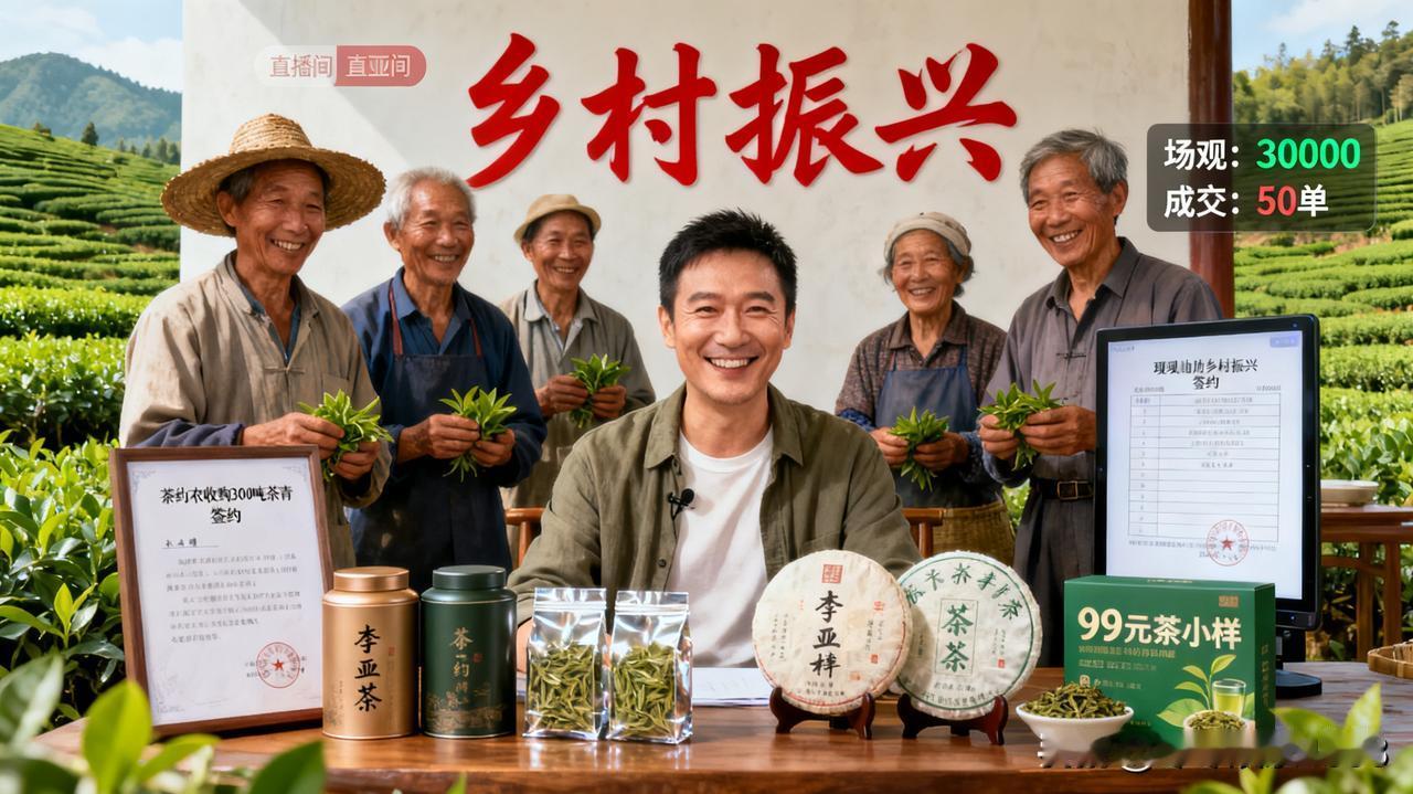 李亚鹏直播卖茶，这事儿最近引发了不少关注。他半夜直播卖茶，本想着能有个好收成，结