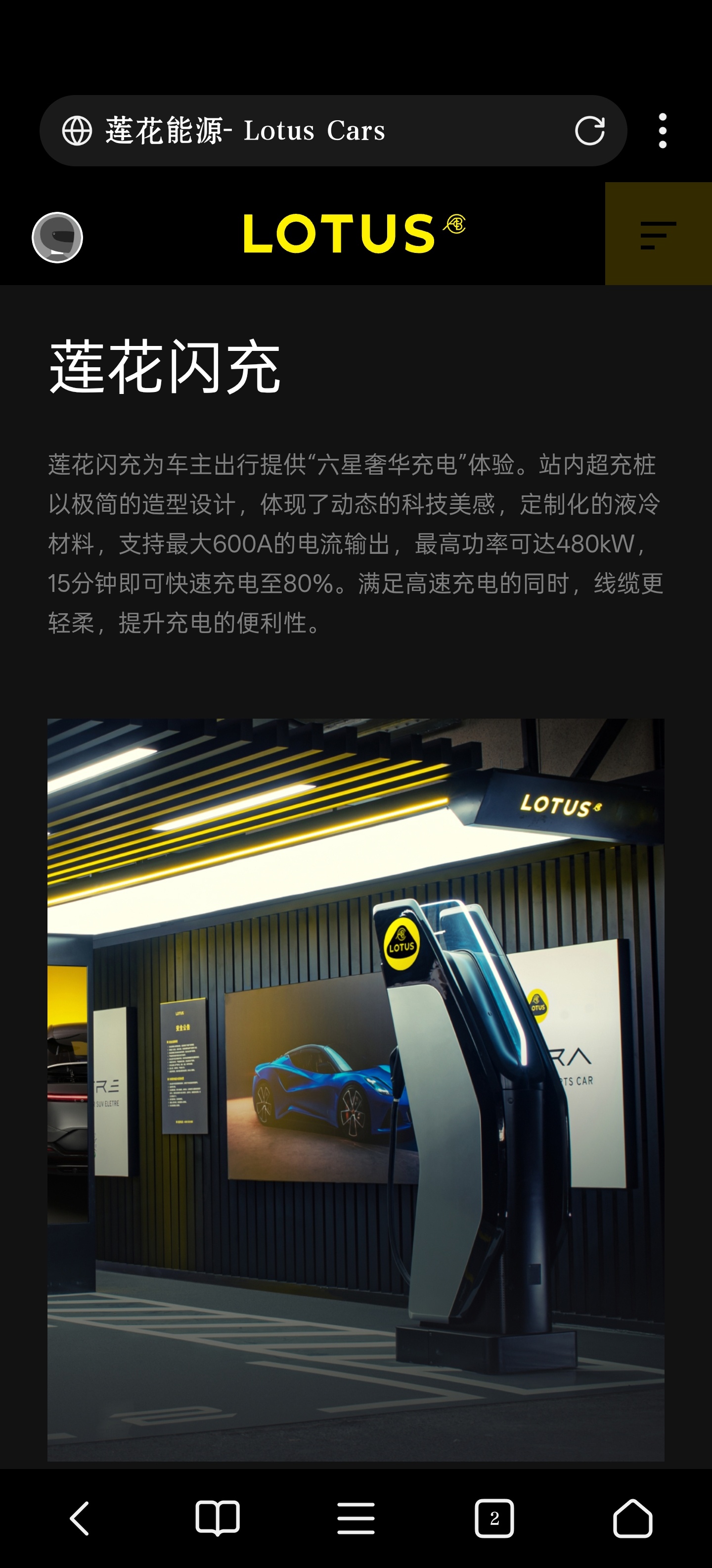 对了，莲花的充电网络（注意不是技术命名）也叫“闪充” 