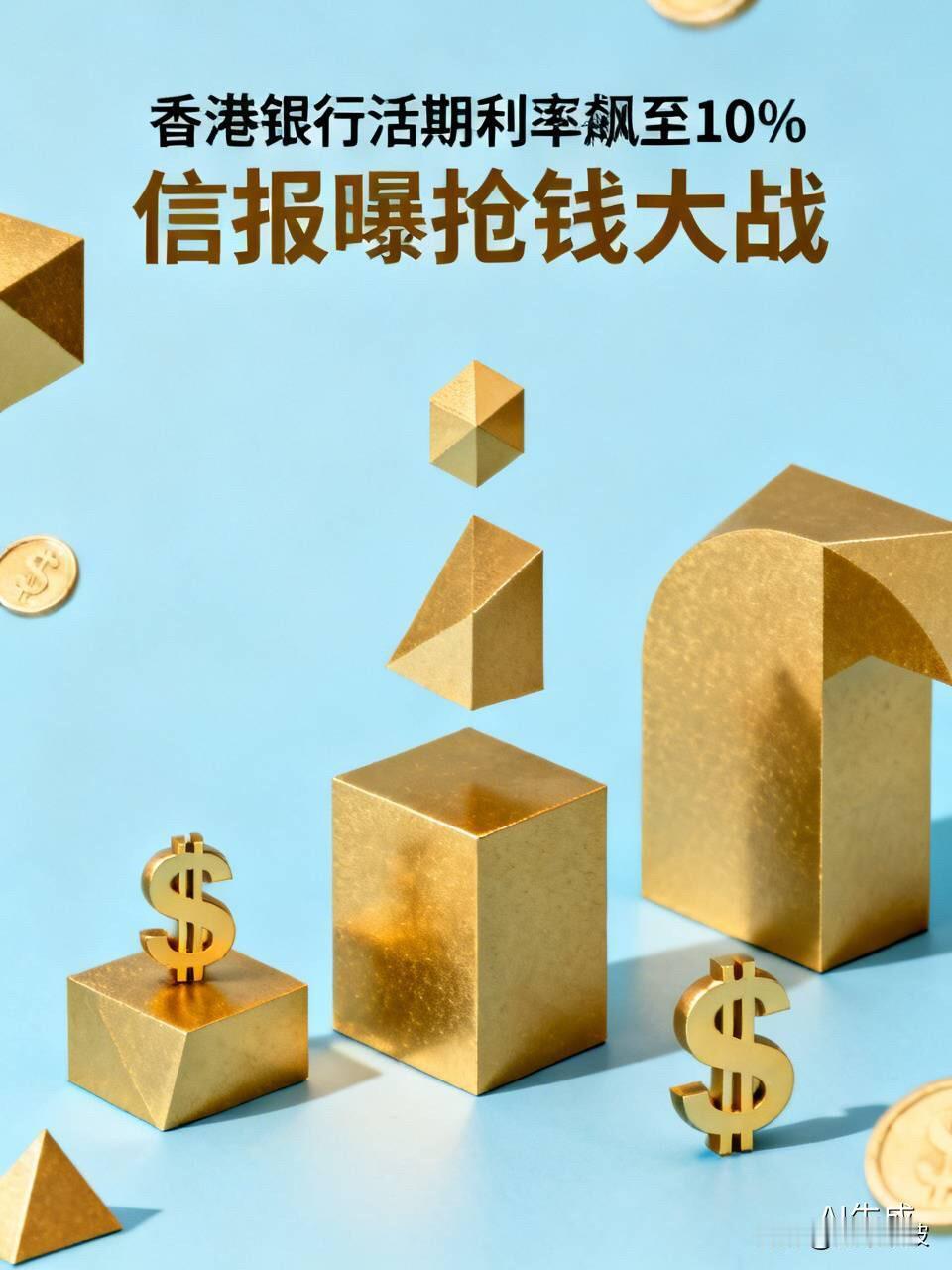 信报曝香港银行抢钱大战：活期存款利率飙至10%，这羊毛到底怎么薅？

  你敢信
