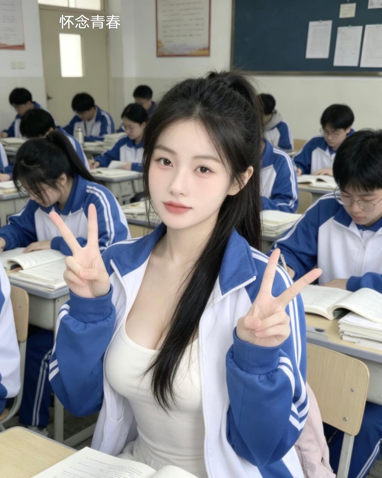 你会喜欢学院风格穿着的女生吗?怀念我们的青春呀，当年错过的机会还能追回来吗？
如