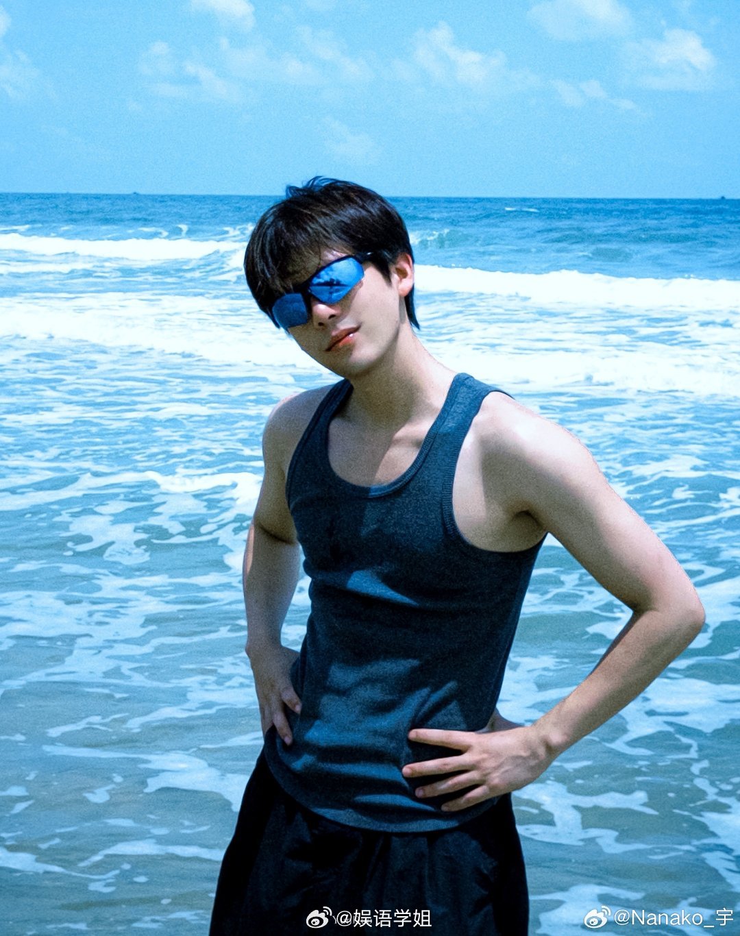 王安宇被教练认证的冲浪天才，海上名场面来袭！王安宇冲浪实力获得教练高度肯定，完美
