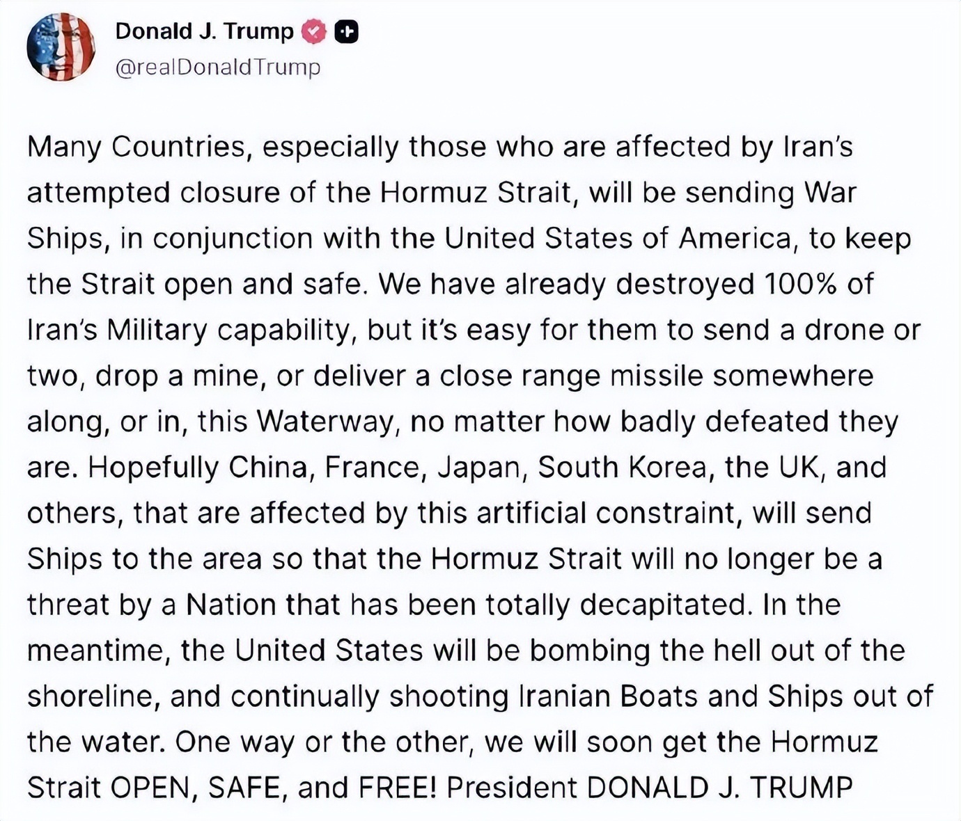 烽火问鼎计划 我在之前的文章中提到过，在特朗普再次就任美国总统后不久，他的团队成