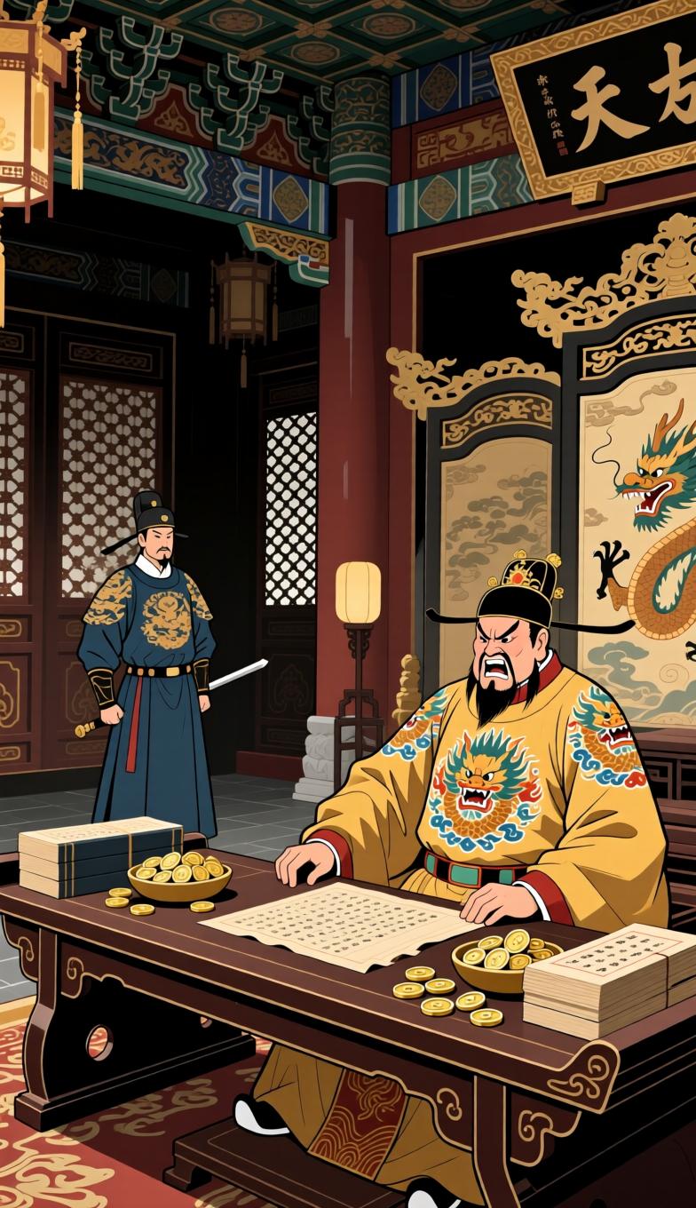 郭桓案震动天下，朱元璋追缴赃粮，数万官吏遭严惩
 
洪武十八年，户部侍郎郭桓贪腐