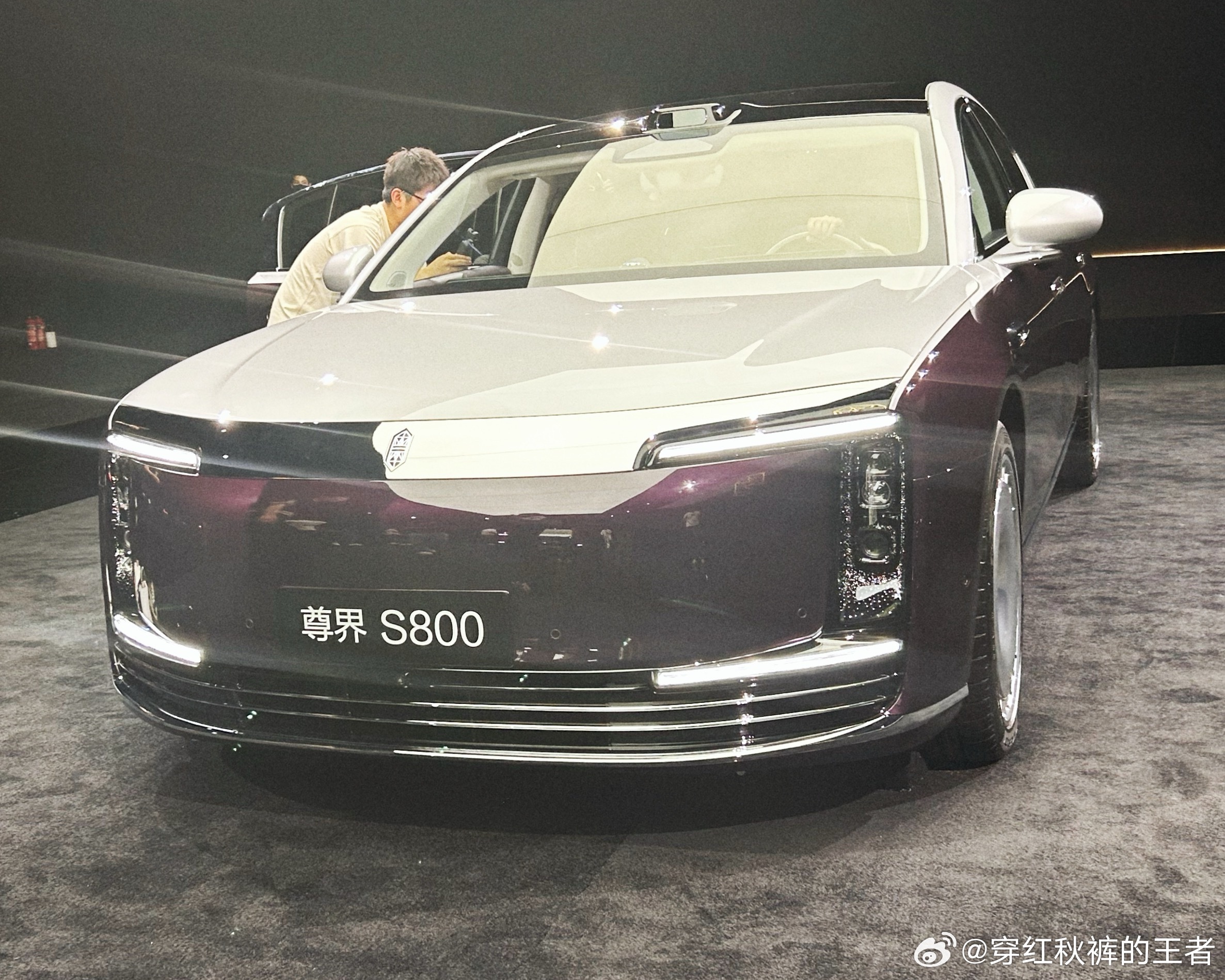 尊界S800，白+紫，洒脱中带着贵气适合潇洒脱俗的人 ​​​