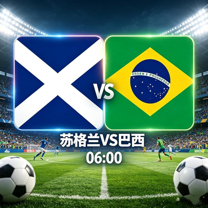 苏格兰 VS 巴西 06:00美加墨世界杯 方向➡️老张粉丝交流群苏格兰近期整体