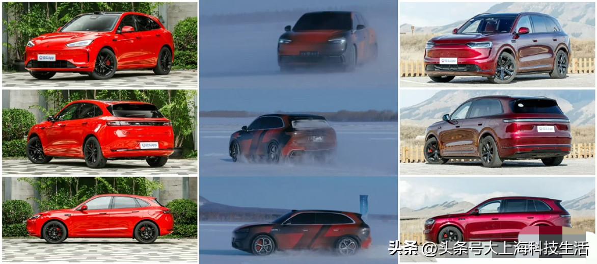 单看问界M6还有些摸不准。
把问界567放在一起看，可以非常清晰的看出，M6有自