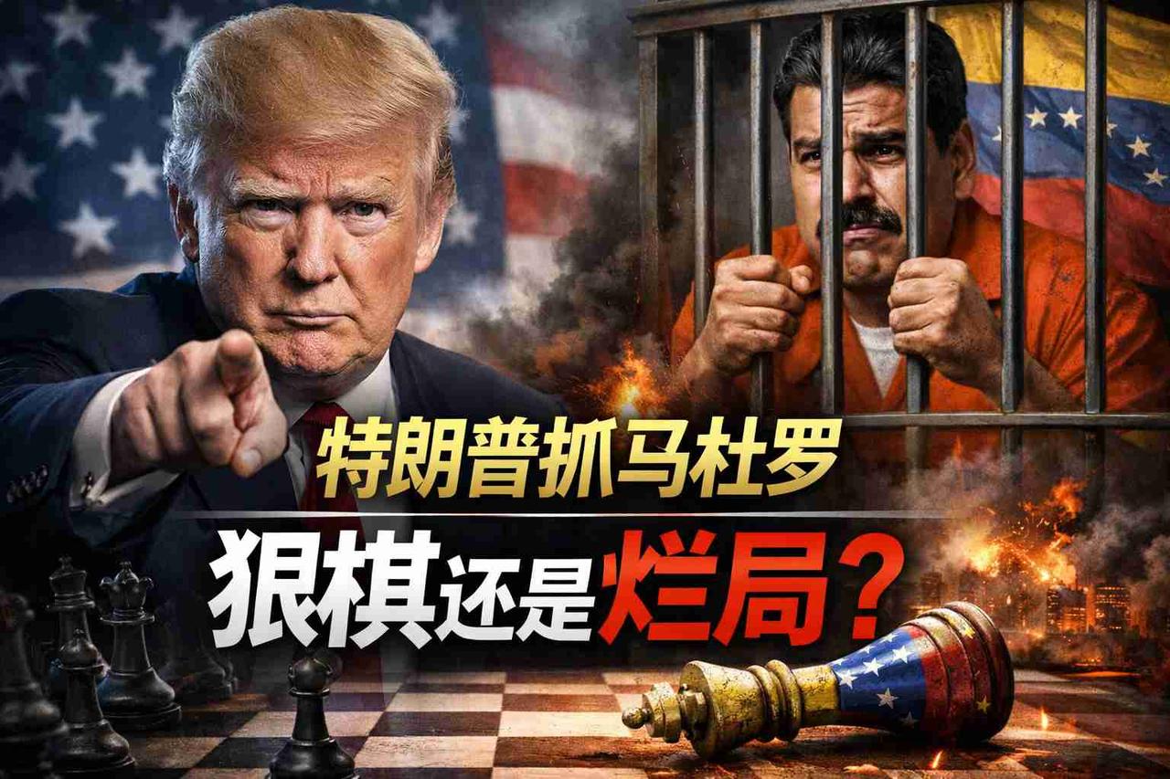 特朗普抓马杜罗，却没能彻底控制委内瑞拉，这一步到底是不是臭棋？
从战术层面看，特