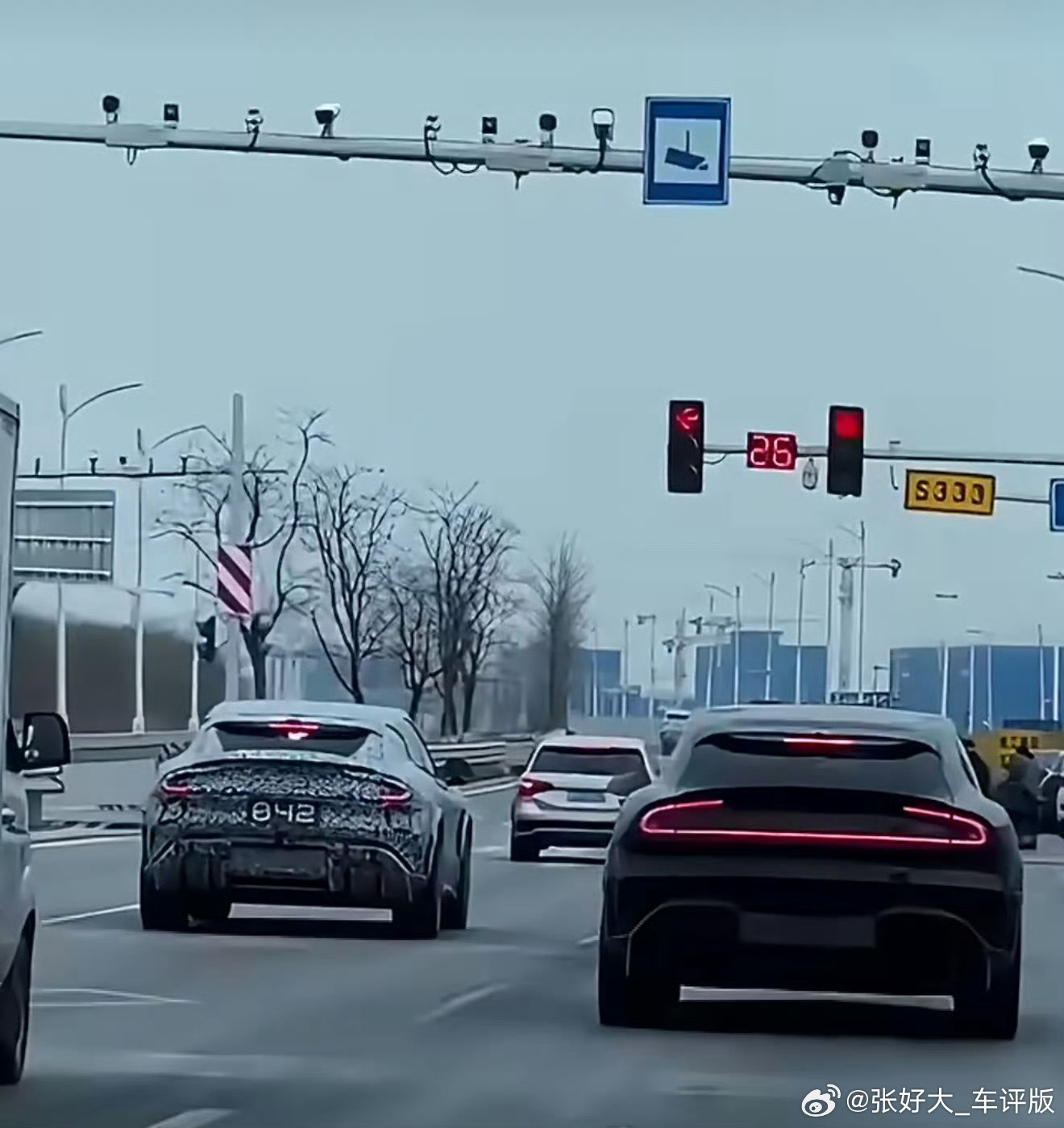 小米yu7gt无伪装车谍照曝光这个车不是ultra，而是有点儿类似yu7max 