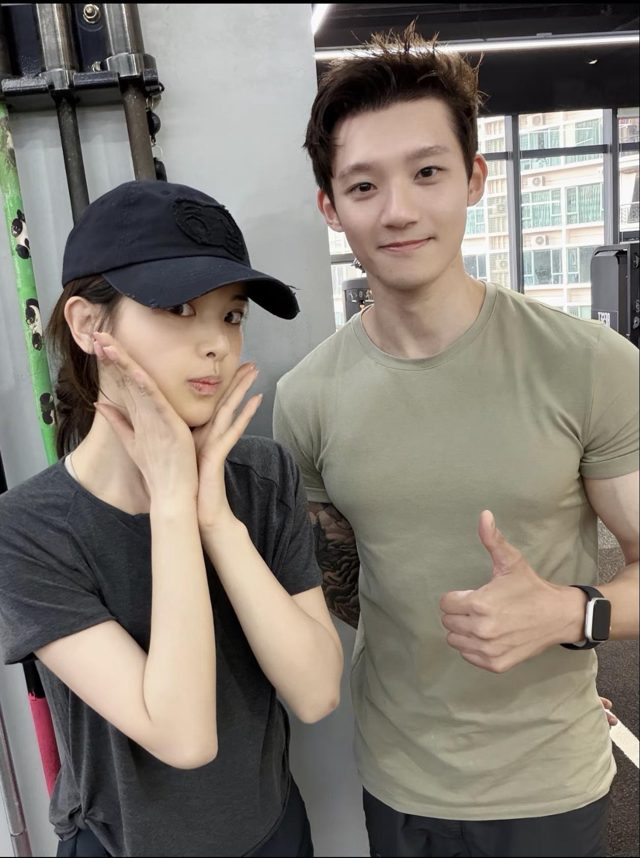 自律的超越！健身加一！！忙了一天还去健身，太牛了！ cr来源见评论区