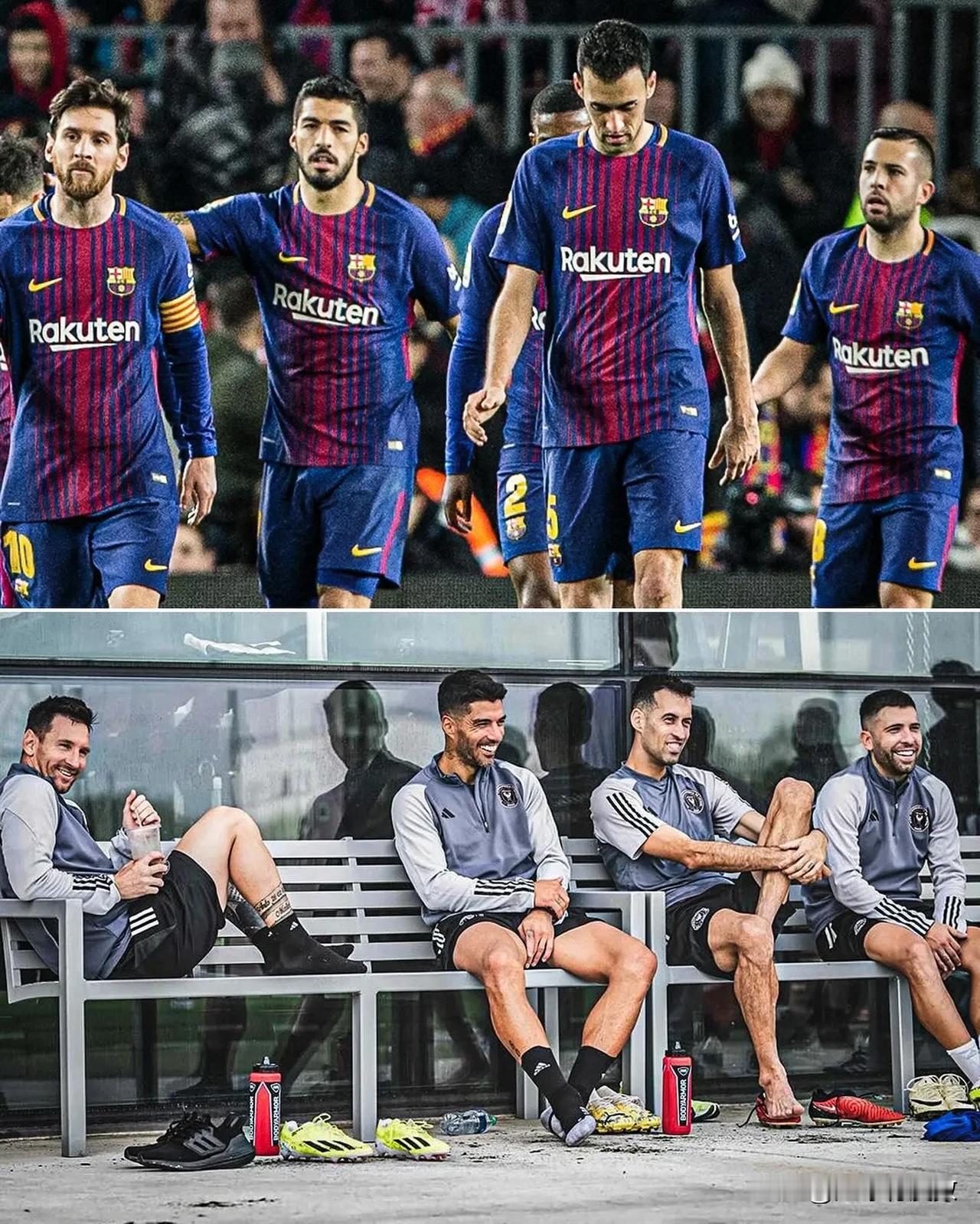 爷青回[流泪][流泪][流泪]
迈阿密国际与圣路易斯城的联赛中，梅西、苏亚雷斯和