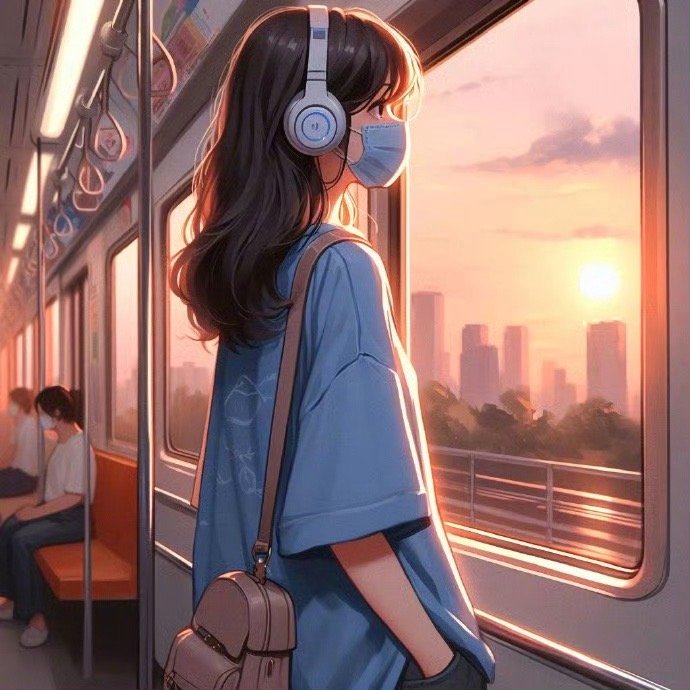 “朝霞无人作伴，晚霞何必寻人共赏。落日晚风尽头，你有的是自由” 