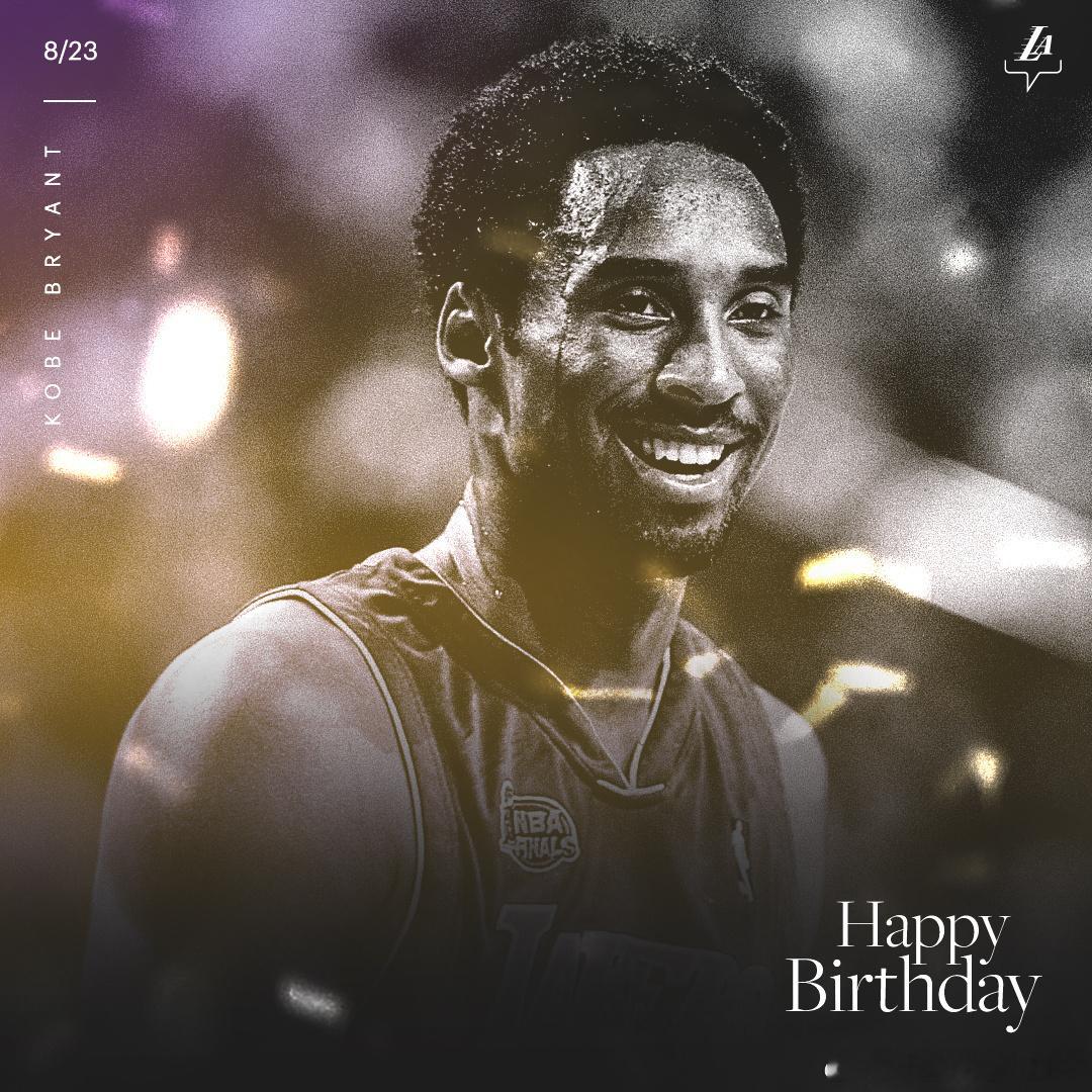 Happy Birthday🎂 KobeBryant824 ​​​
