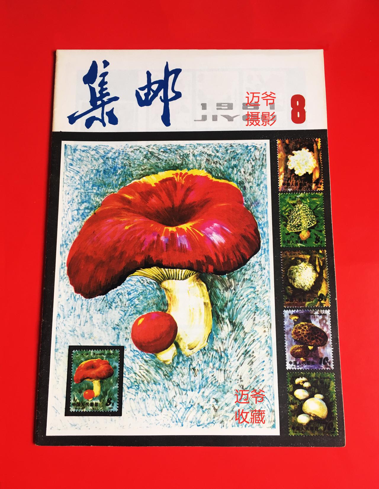 我收藏的集邮杂志~1981年第8期《集邮》【手机翻拍、个人收藏】
1981年第8