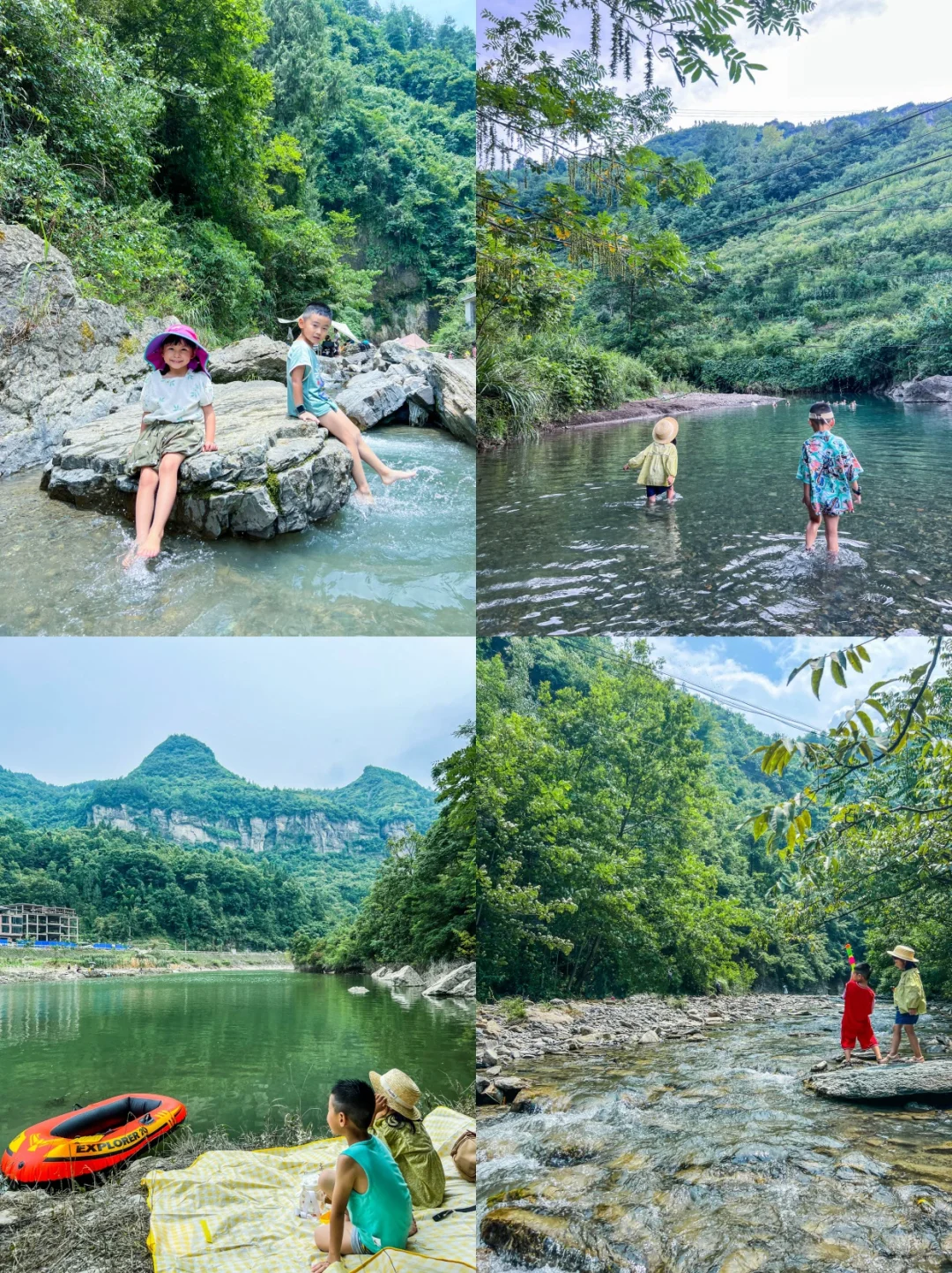 重庆周边夏日清凉玩水露营地合集📍附位置