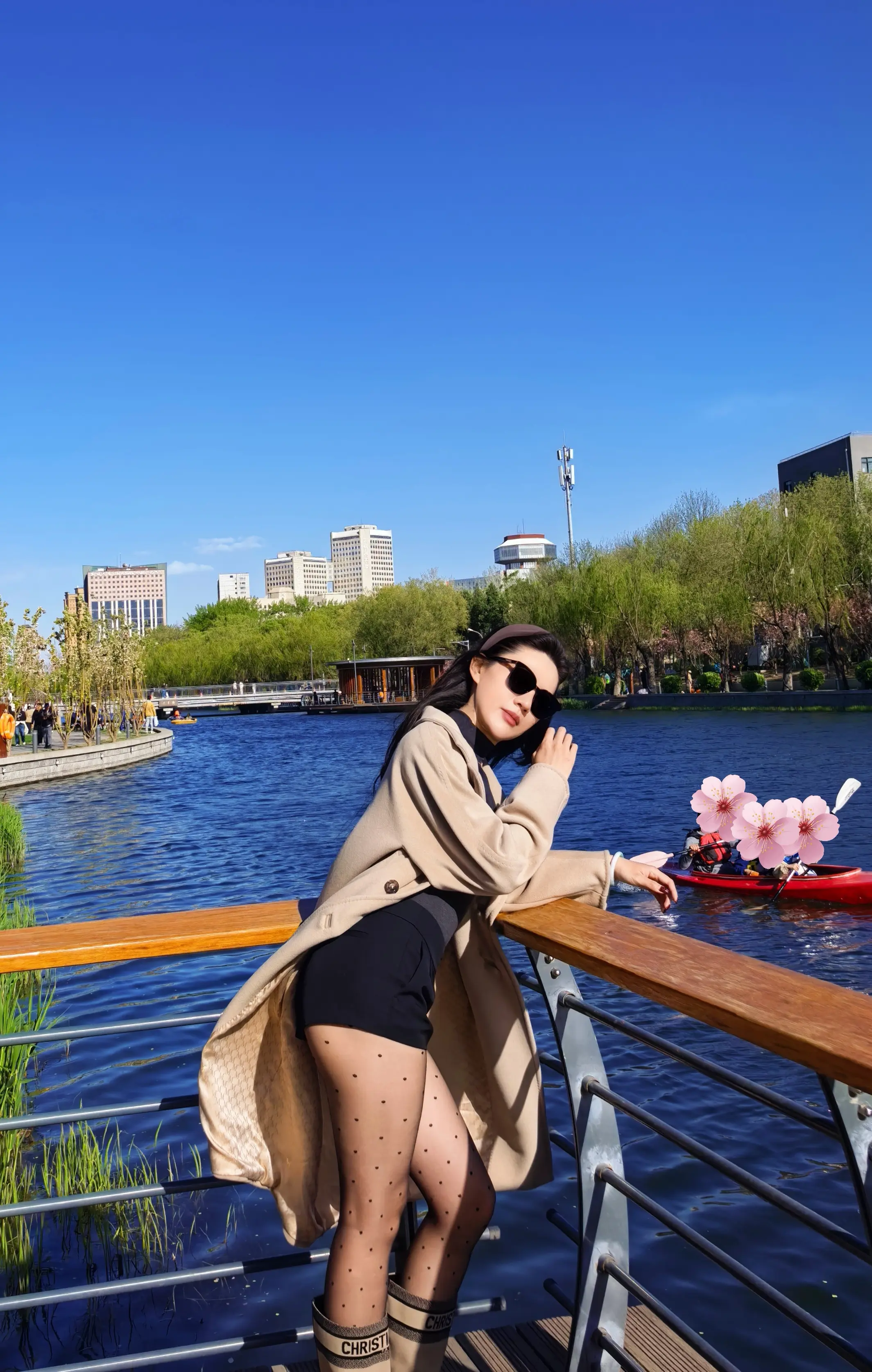 今天的北京好美。