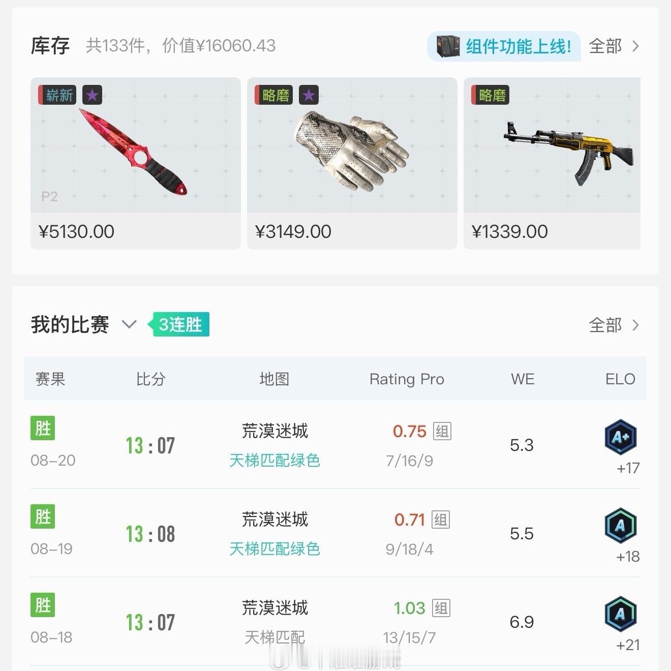 五上A➕ 来来回回 永远有AK用 打成🪨也是好枪 