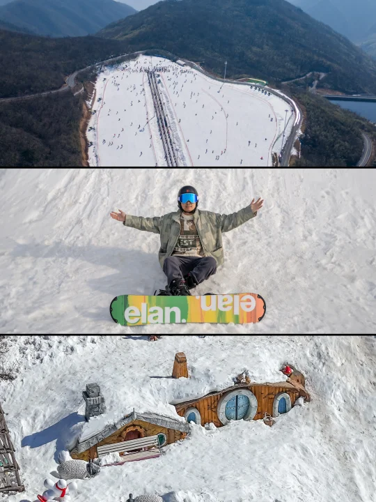 不用去东北｜江浙沪有自己的雪乡和滑雪场