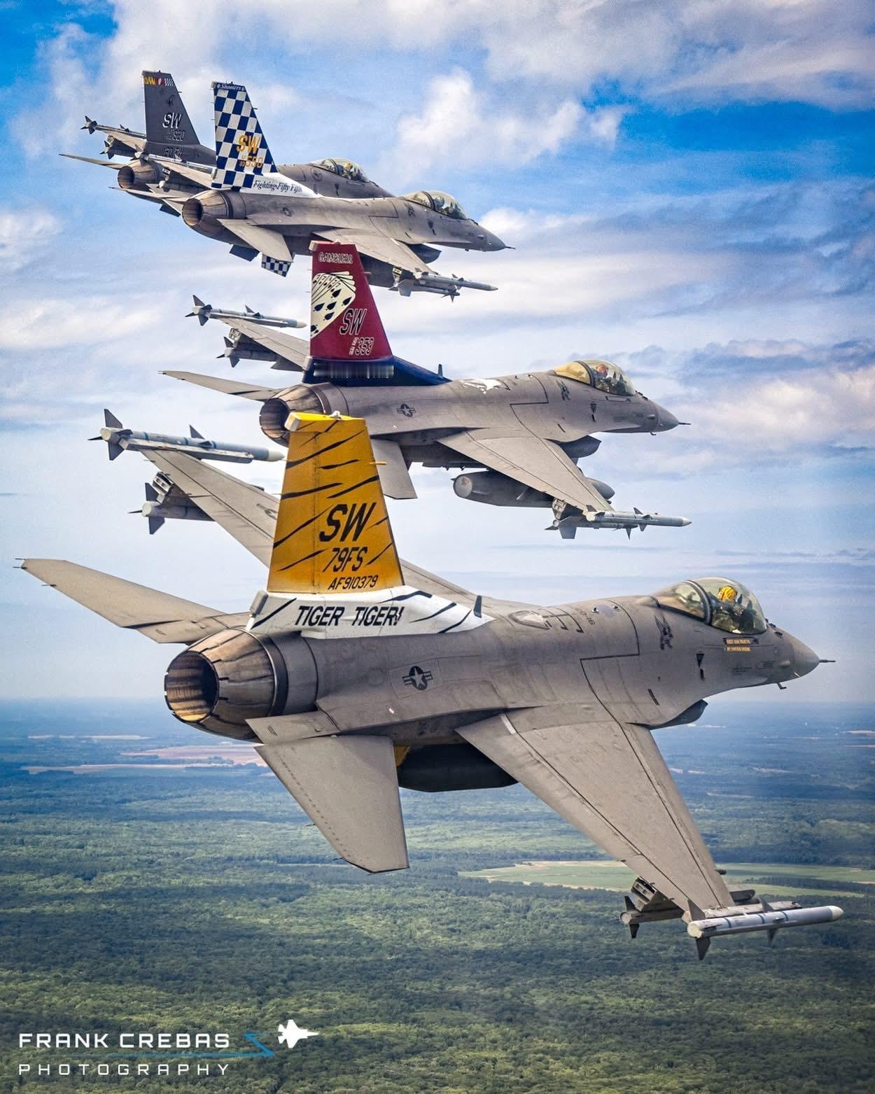 美国空军（USAF）第20战斗机联队（SW 20FW）第55战斗机中队（55FS