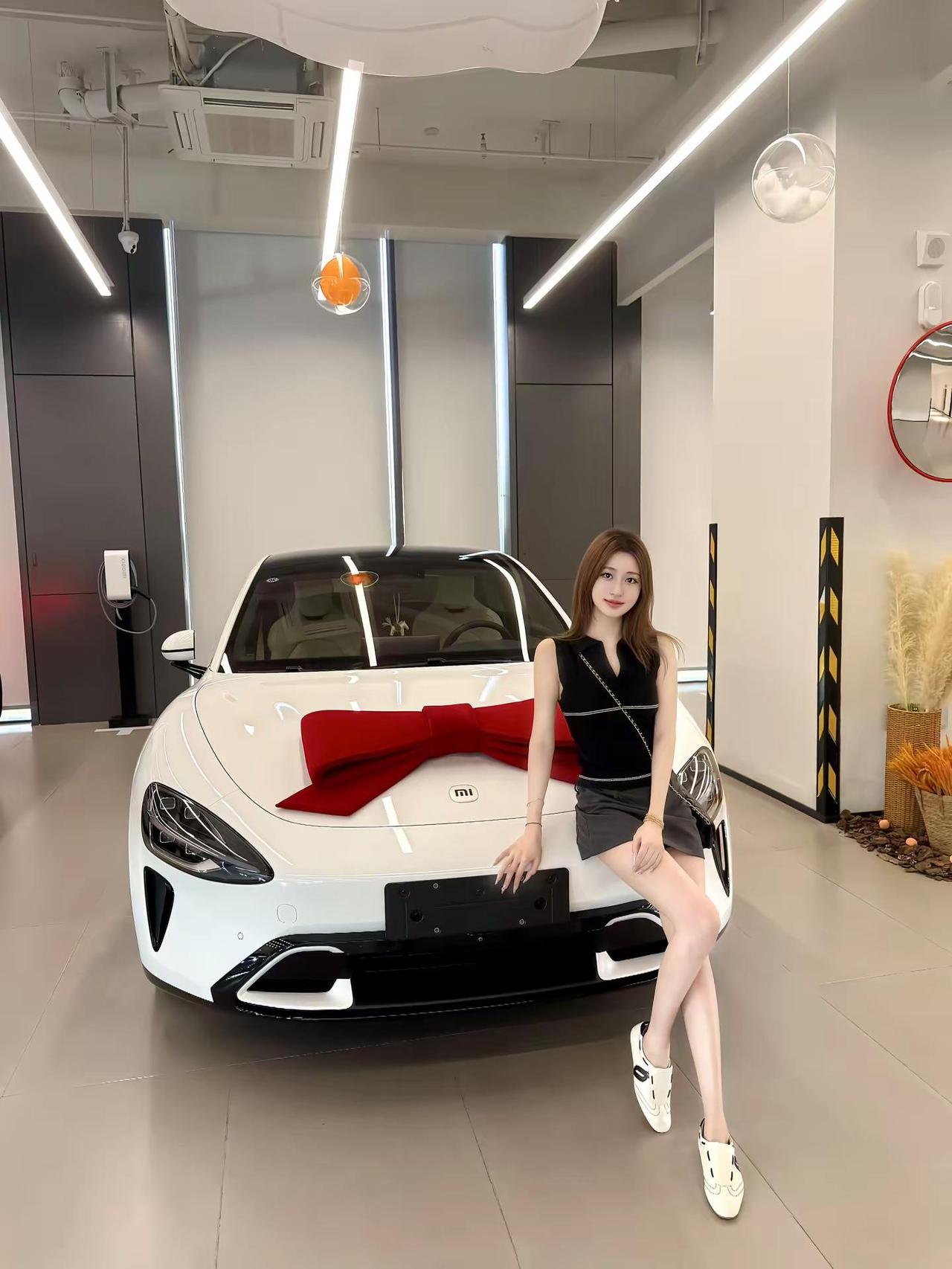 命中有米❤️提车两个月啦。珍珠白车身和轮毂越看越喜欢 越开越好开喜提新车 小米s