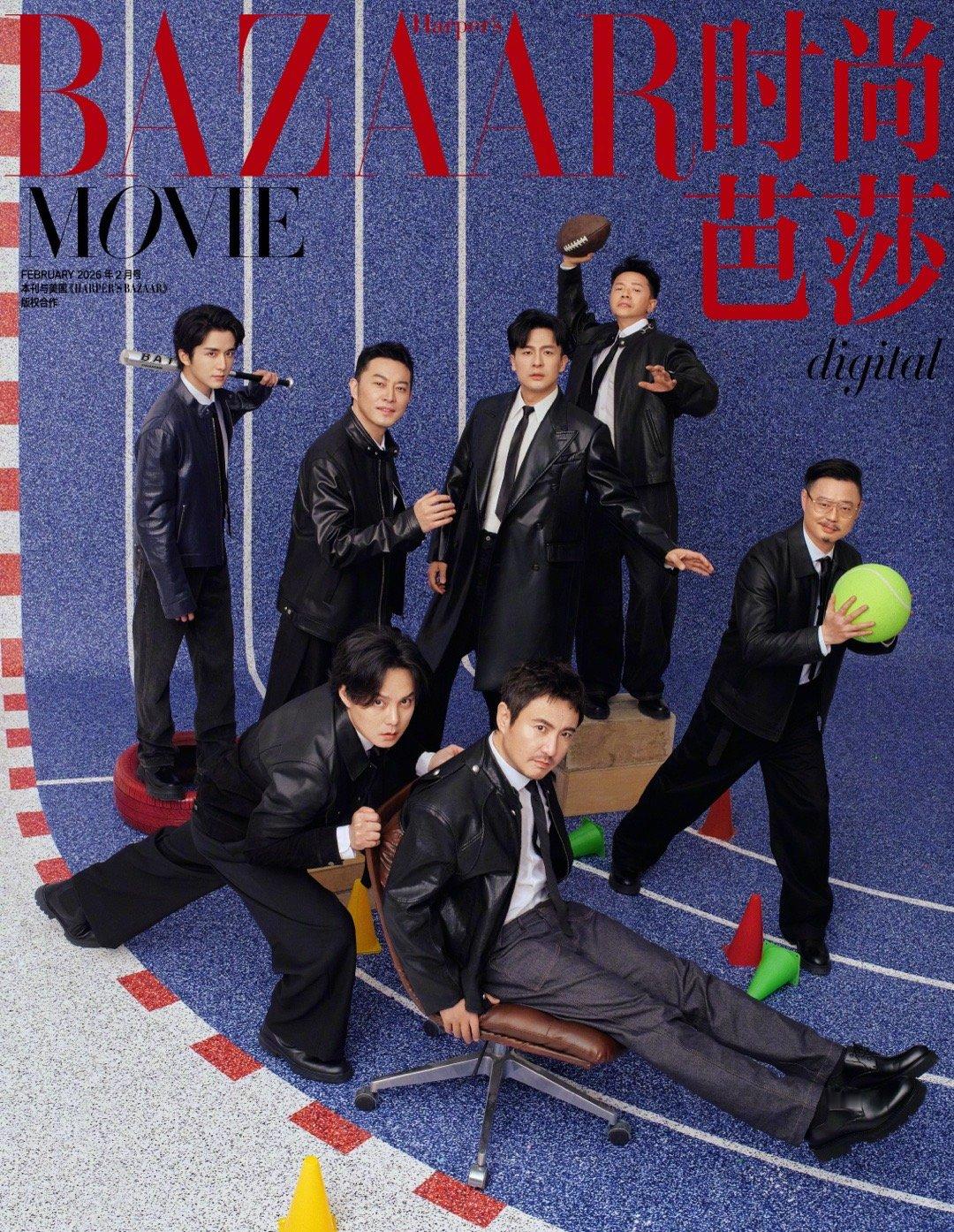 飞驰人生3芭莎电影趣味运动会大片春节档影片「飞驰人生3」芭莎大片，第七年时光，沈