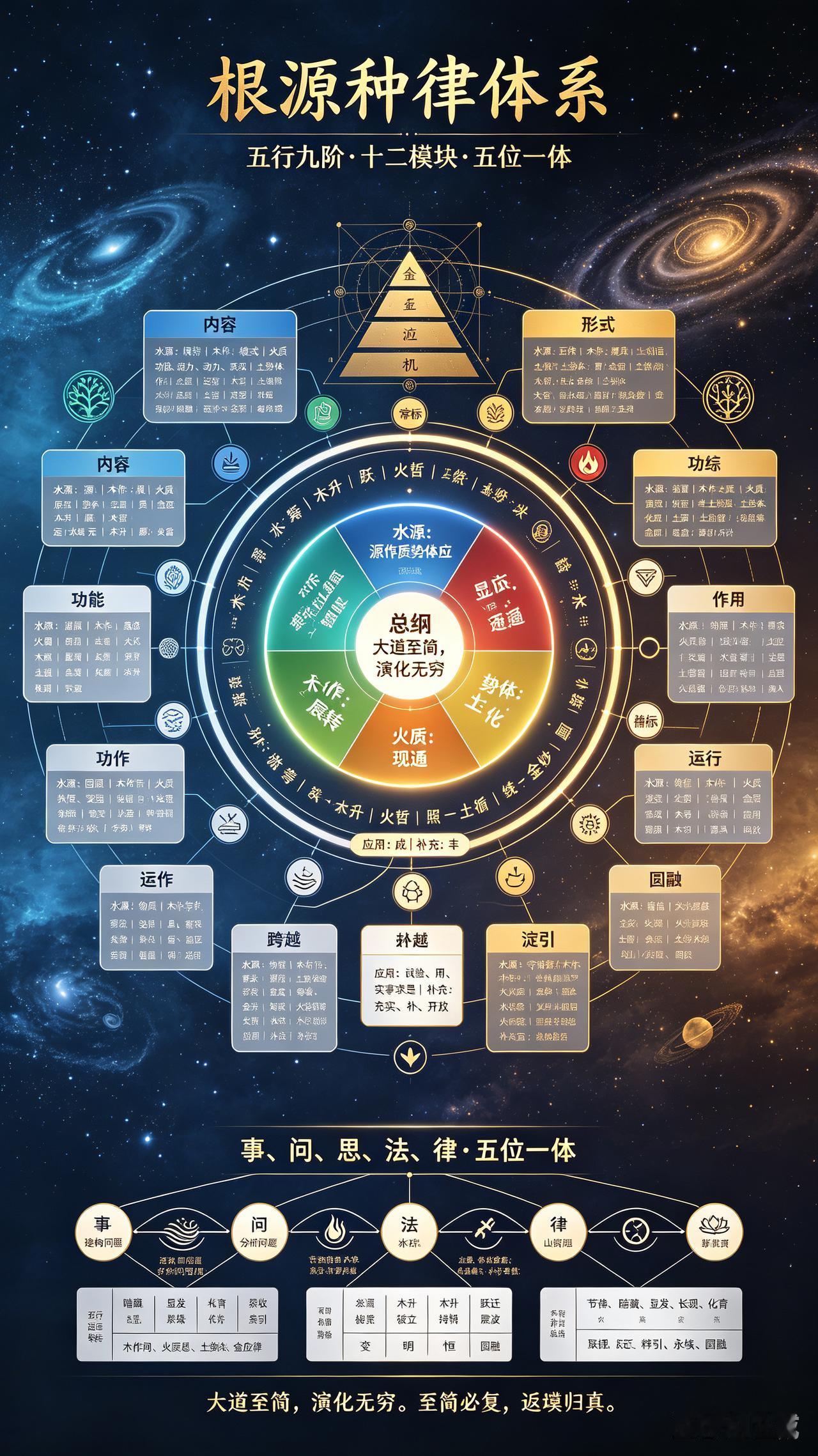 如何守护思维的火种?
用五行九阶思维来守护。这套思维体系
将认知成长拆解为层层递