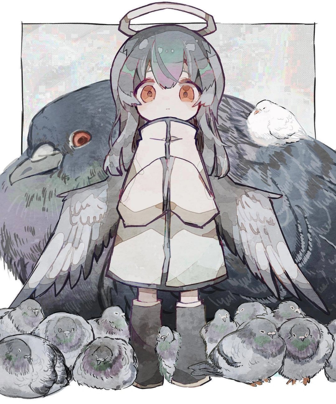 这个画师简直是神！！我要爱S他了画师：sa_ka_na_4 