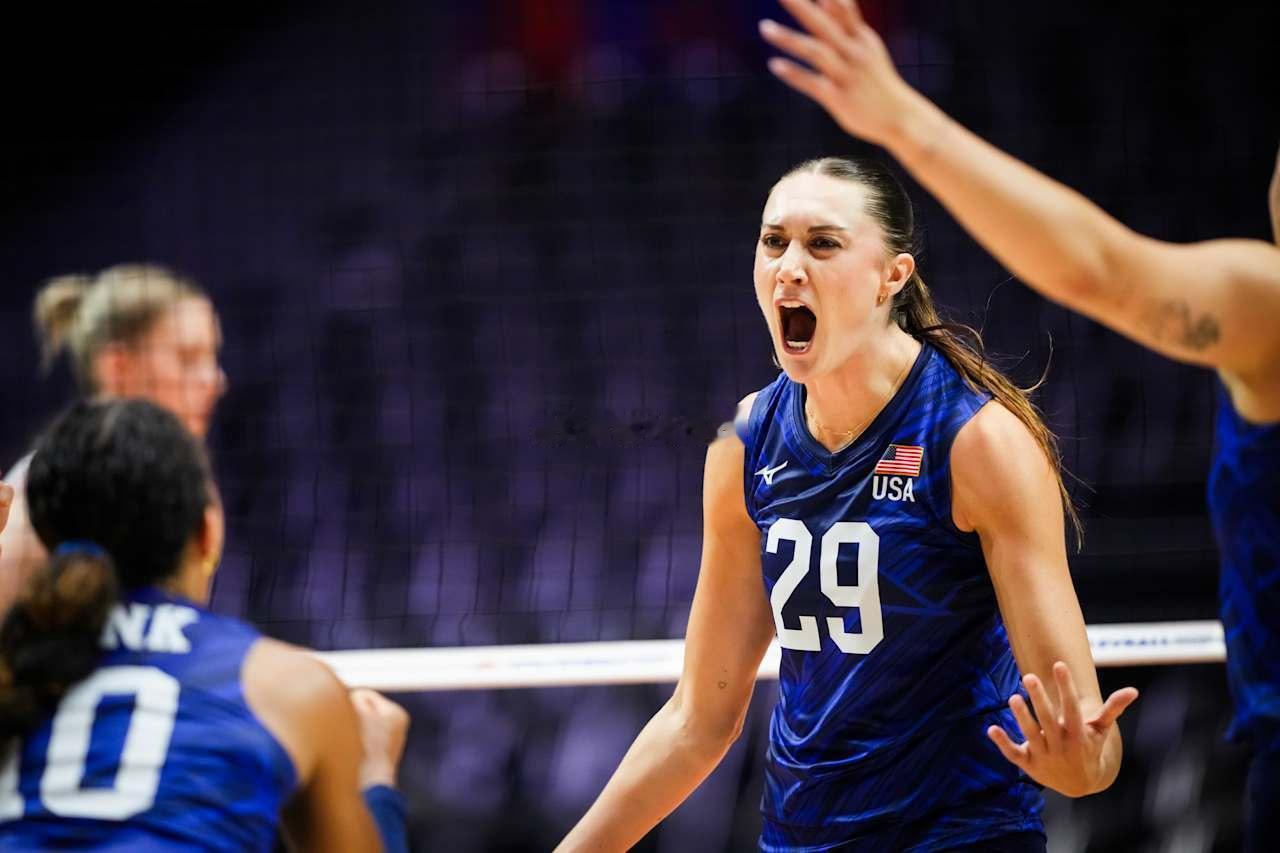 【波兰女排五局险胜美国终结其六连胜】2026年世界女排联赛第三周日本大阪站，波兰