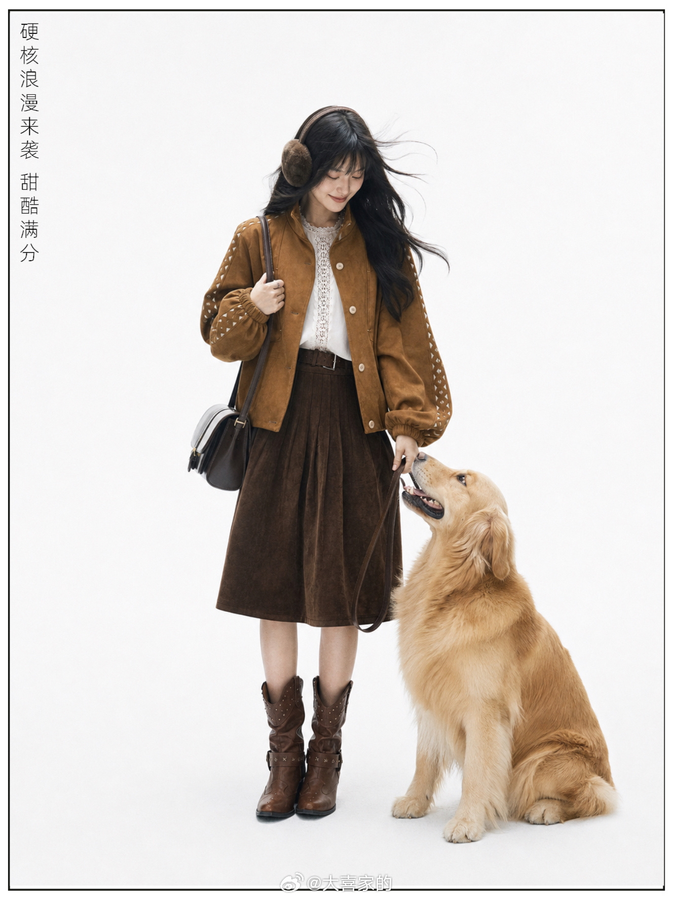 快！谁来给我关掉沉迷模式啊[泪]不然我要被这件复古夹克给勾住了啊啊显白的卡其色➕