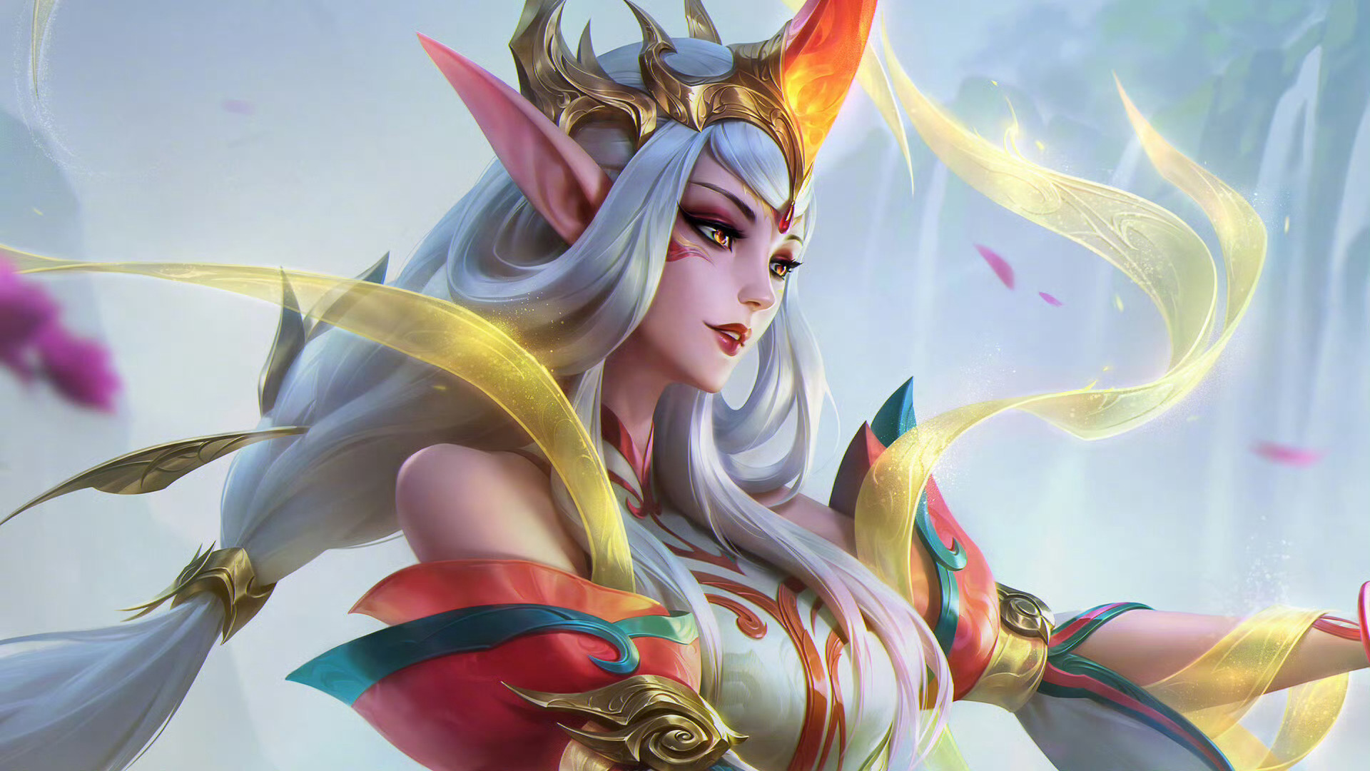 LOL玉剑传说回归 仙影起舞，剑荡八方  Pandart工作室分享了【玉剑传说 