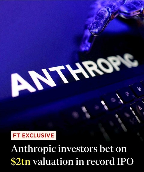 Anthropic估值或超2万亿美元 好家伙，美国的大模型Anthropic要在