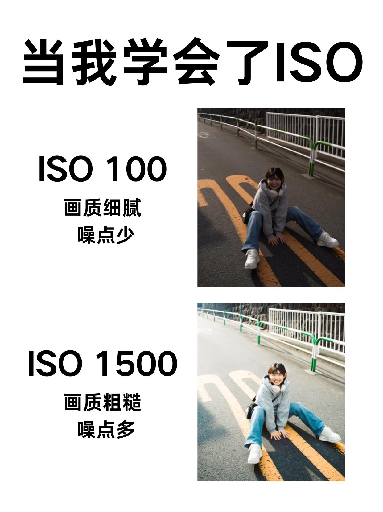 当我学会了ISO.