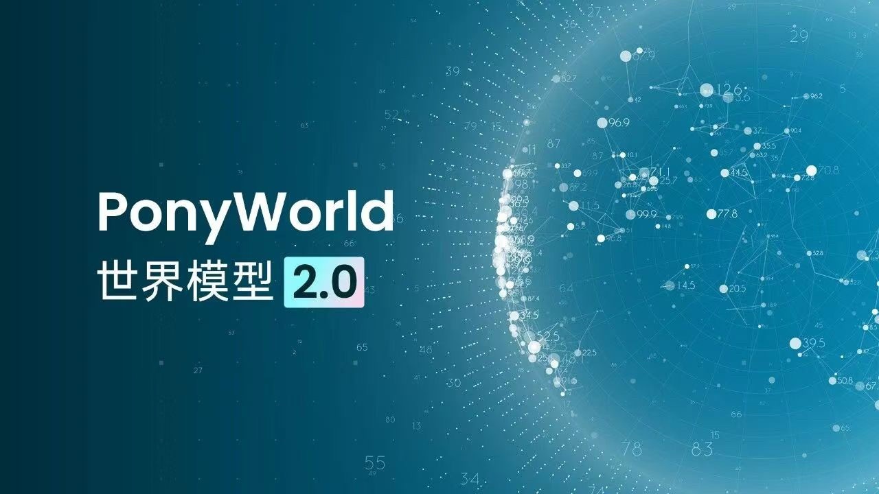 小马智行 4月10日，小马智行正式发布其在物理AI领域的最新技术成果——Pony