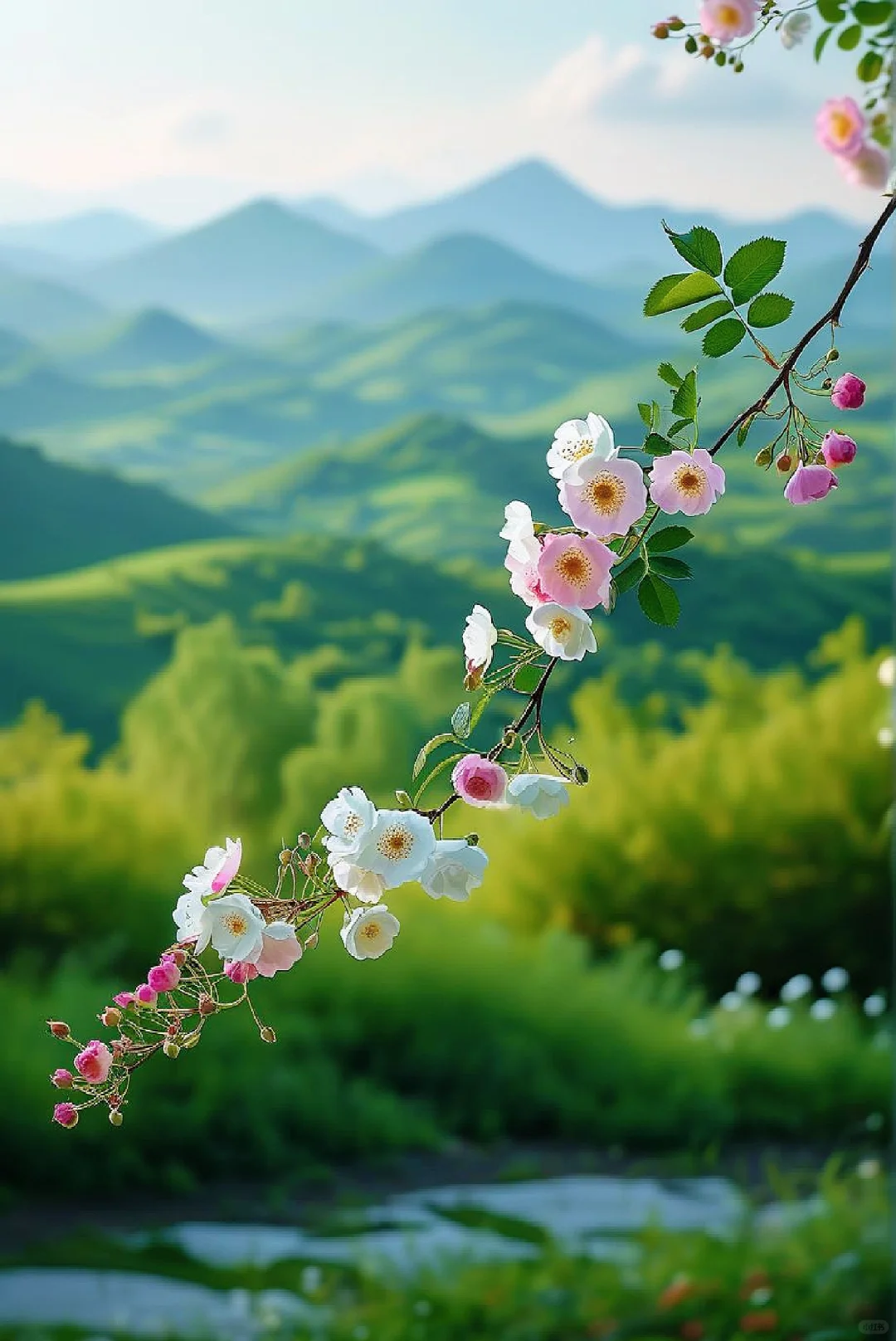 柔美优雅，绚丽如画