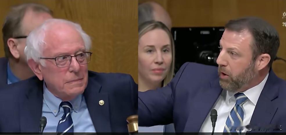 共和党参议员穆林与参议员伯尼·桑德斯发生争执:“你要是攻击我就反击，我只是陈述事