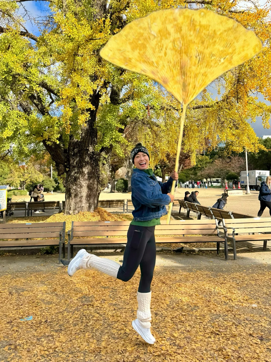 秋正浓在大阪拍到了人生照片🍁快来学