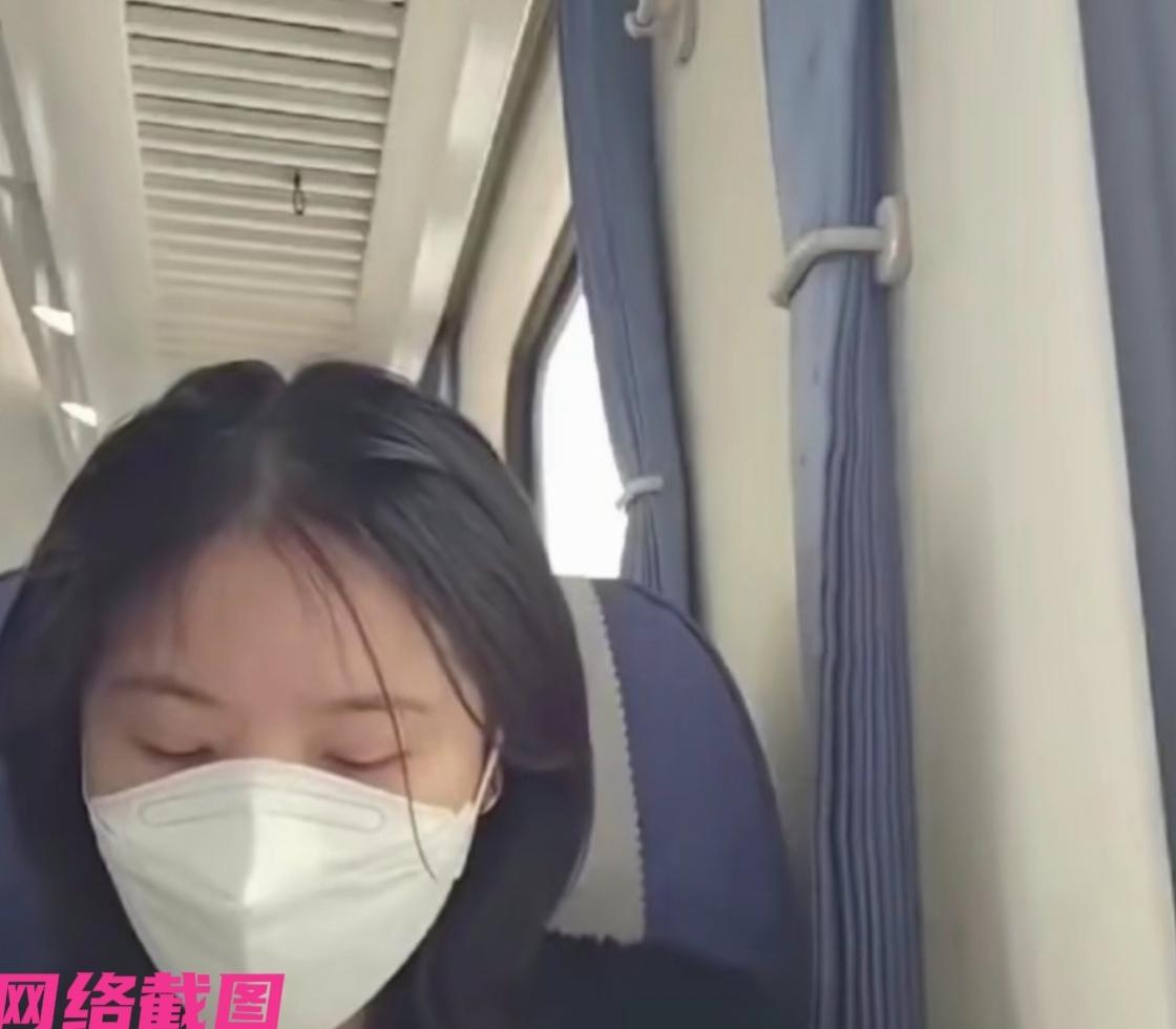 某位女生在去坐火车硬座时，竟然考虑到自己会在火车车厢内，吸到车里有人带来的二手烟